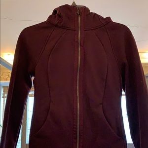 COPY - Burgundy lululemon scuba hoodie